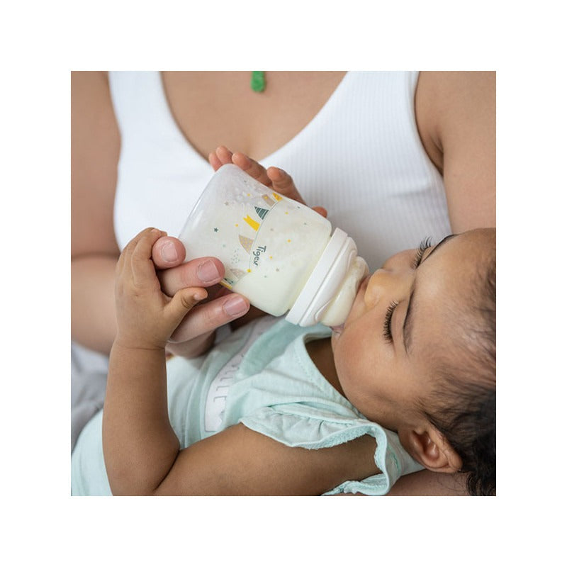 First Choice+ Wide Neck Glass Baby Bottle