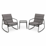 Rocking Chair Set with Side Table