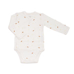 Trois Kilos Sept: Set of 2 Mini Max Bodysuits – Creme (3 Months)