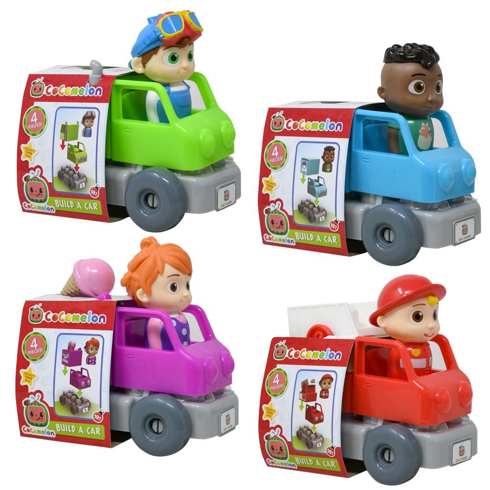 CoComelon Build a Vehicle & Figure with paper band