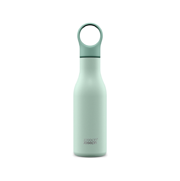 Joseph Joseph Loop™ 500ml Stainless-steel Vacuum Insulated Water Bottle Green