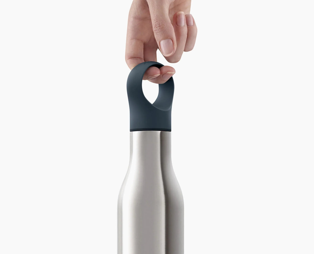 Joseph Joseph Loop™ 500ml Stainless-steel Vacuum Insulated Water Bottle Stainless steel