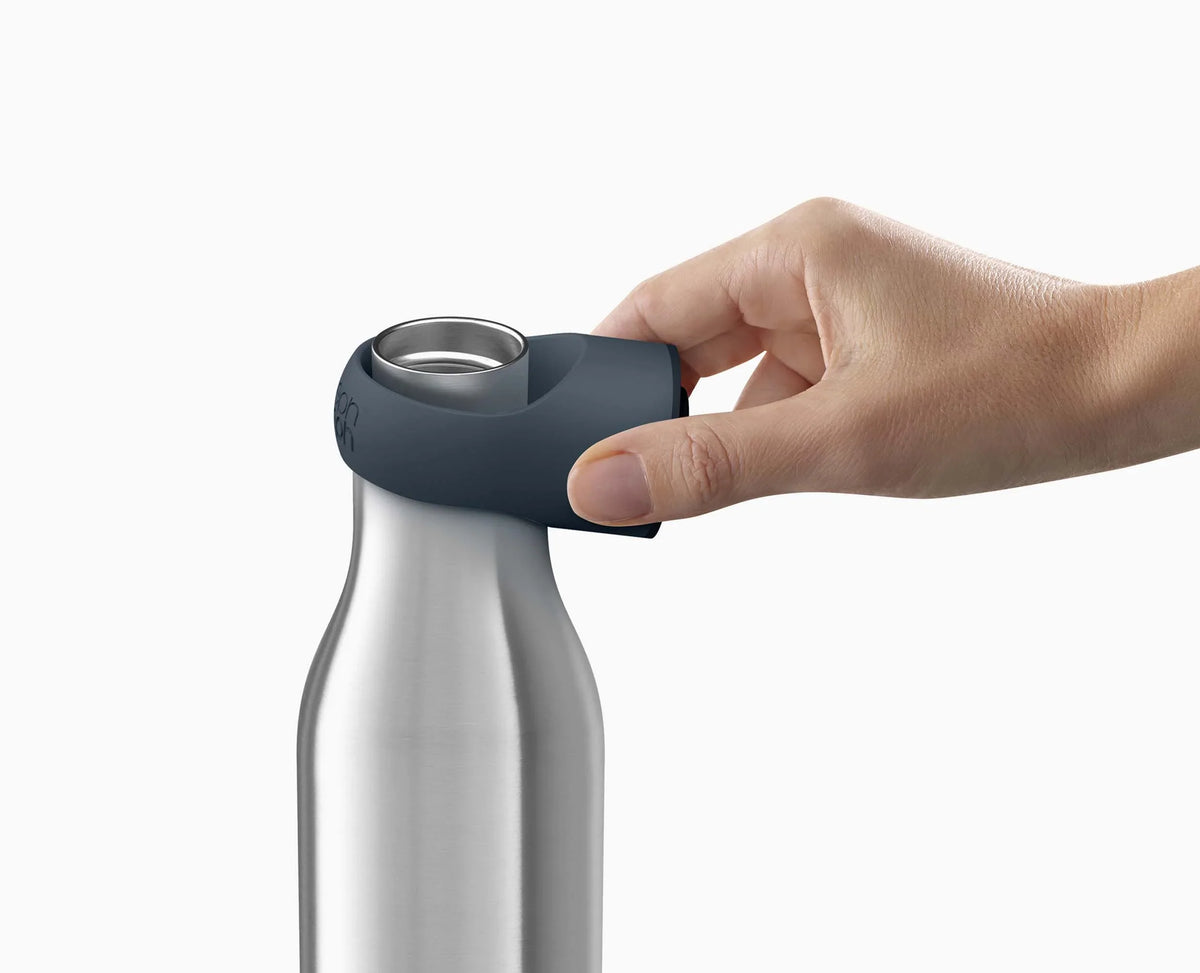 Joseph Joseph Loop™ 500ml Stainless-steel Vacuum Insulated Water Bottle Stainless steel
