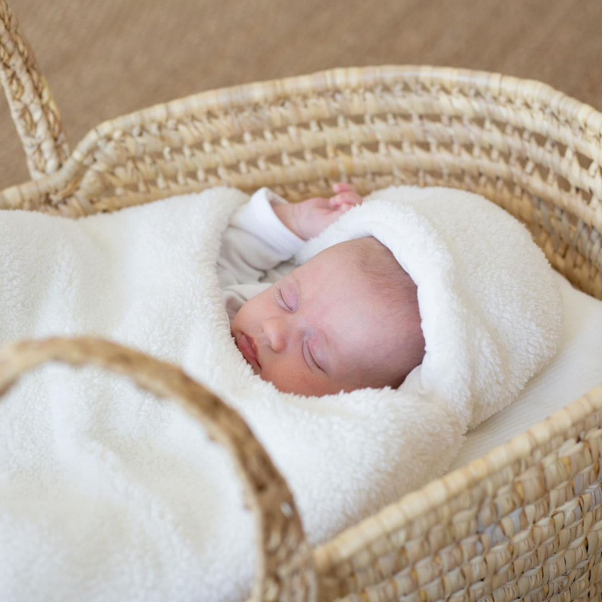 Snuggle Sherpa Baby Bunting Bag