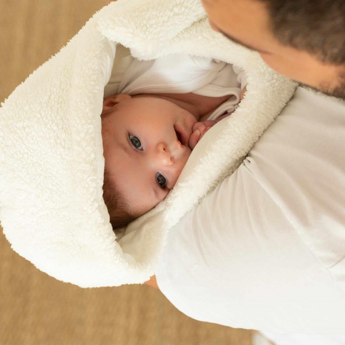 Snuggle Sherpa Baby Bunting Bag