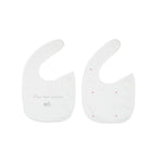 Set of 2 Newborn Bibs - Christmas