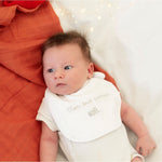 Set of 2 Newborn Bibs - Christmas