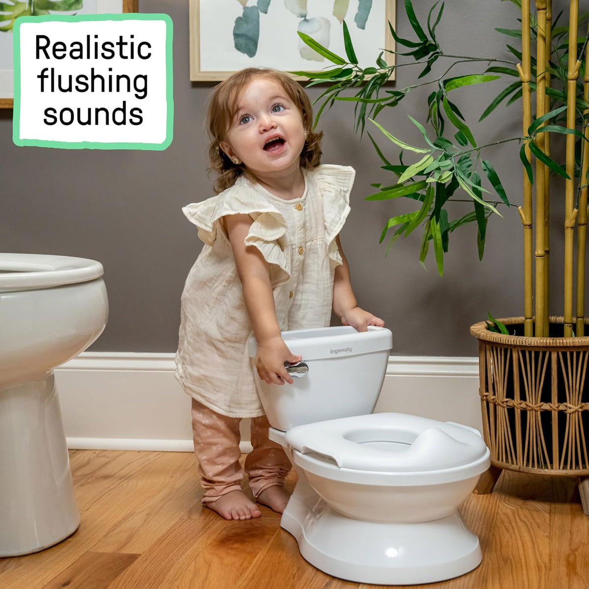 My Size Potty Pro Toddler Chair - White