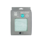 Baby fitted sheet - Sea green with ocean patterns
