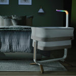 Evenflo: Cora 3 Level Adjustable Bassinet – Coastal Coffee