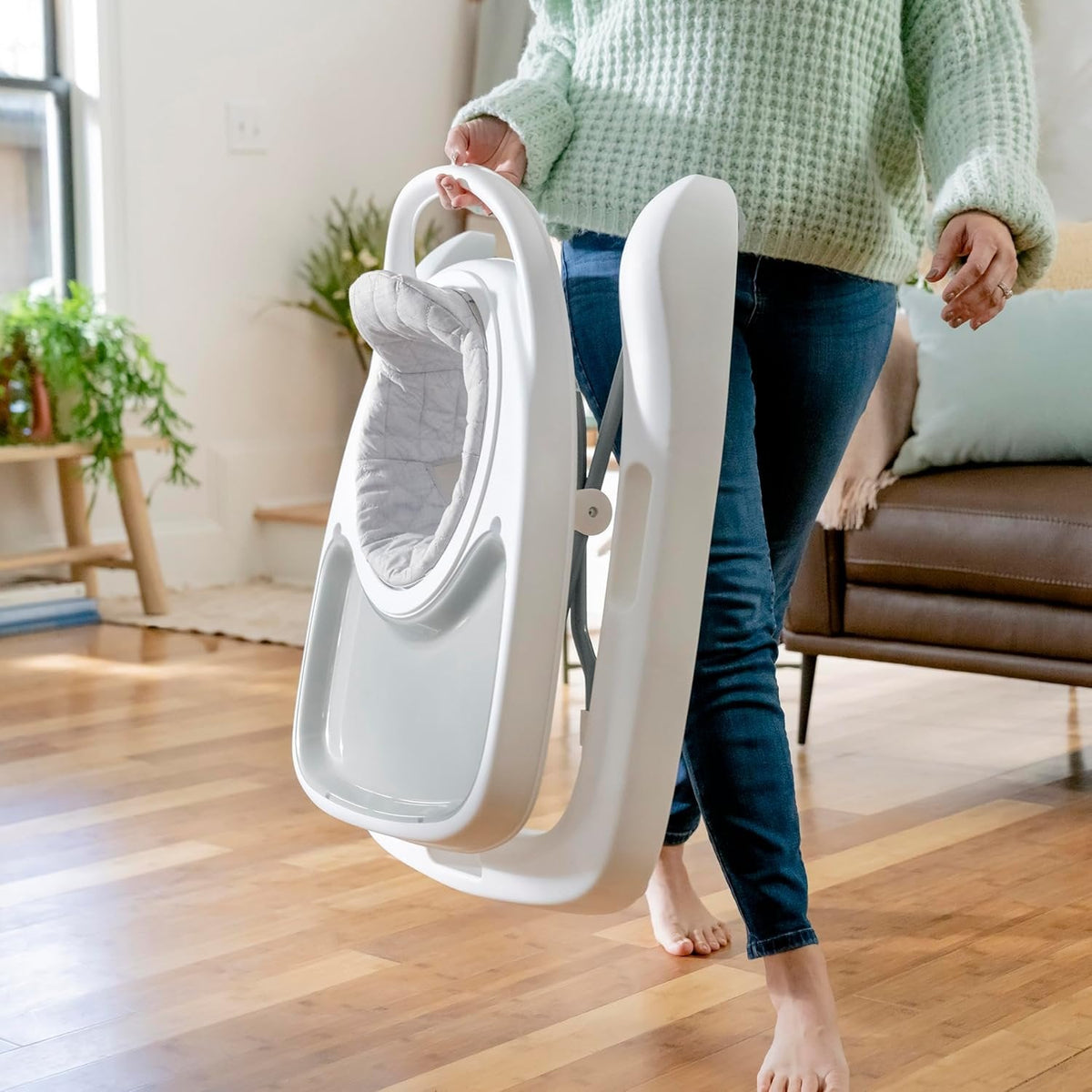 Ingenuity Step & Sprout 3-in-1 Baby Activity Walker – First Forest