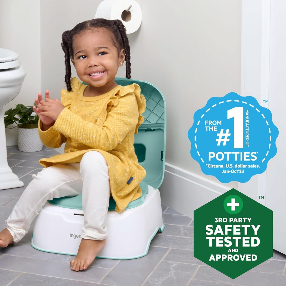 Ingenuity Prepare to Potty 3-in-1 System (Ages 18 Months+)