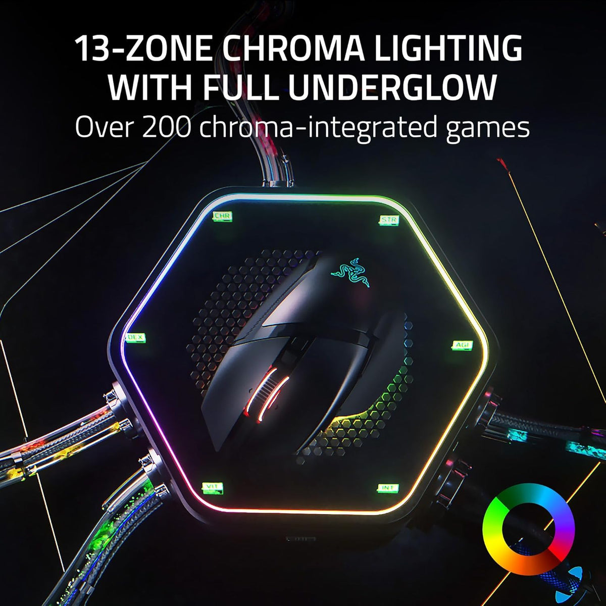 Razer Basilisk V3 Pro - Customizable Wireless Gaming Mouse