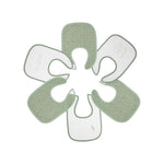 Trois Kilos Sept Set of 6 Infant Bibs