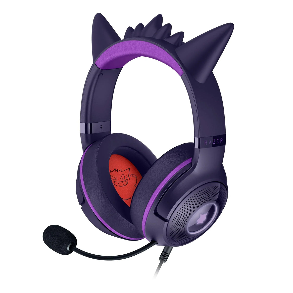 Razer Kraken Kitty V2 USB Headset Pokémon Gengar Edition
