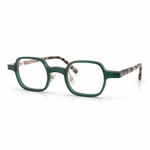 Green tortoise eyeglasses 