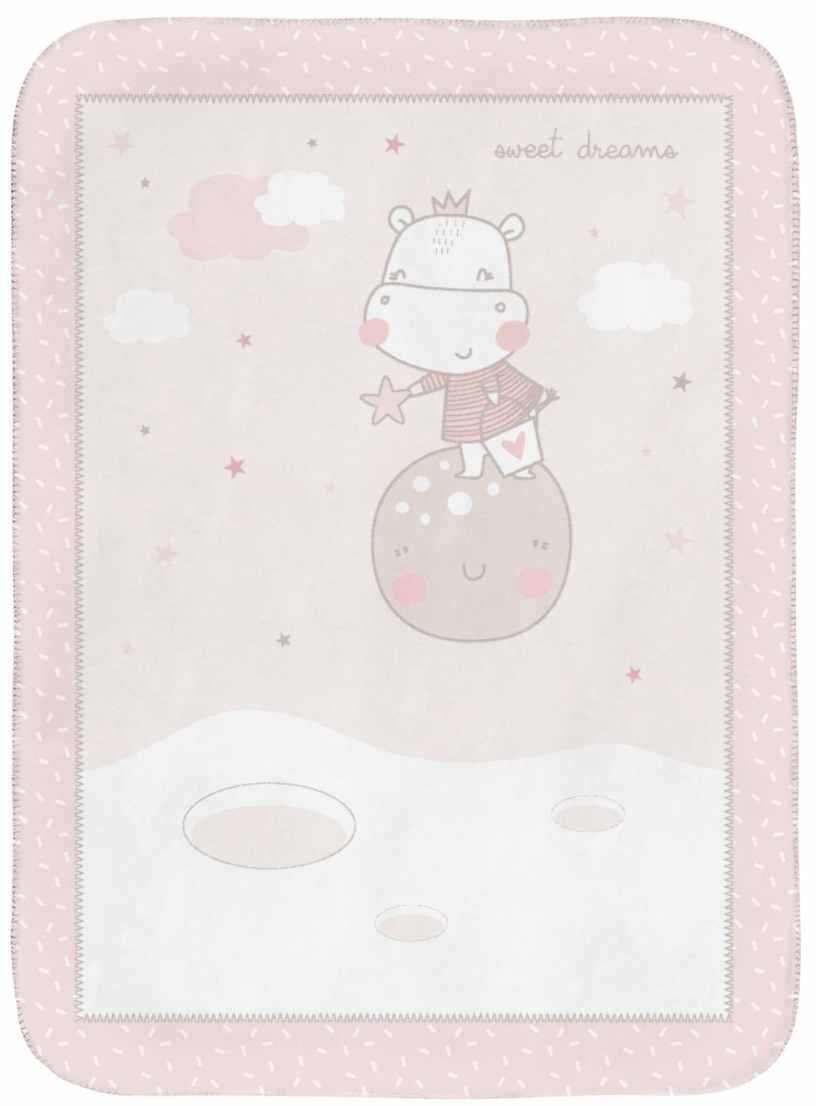 Hippo Dreams super soft Blanket 110 х 140 cm