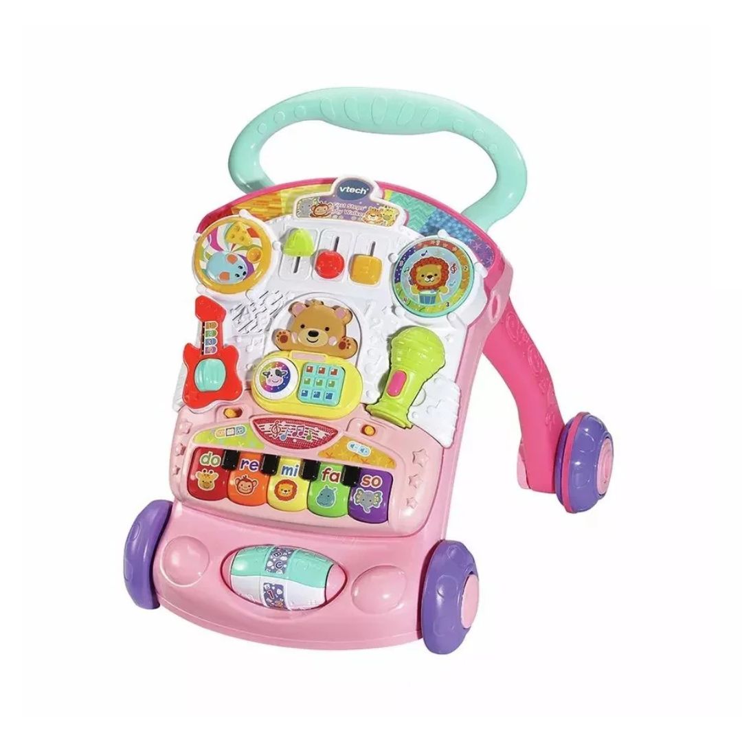 VTech First Steps Interactive Activity Baby Walker – Pink