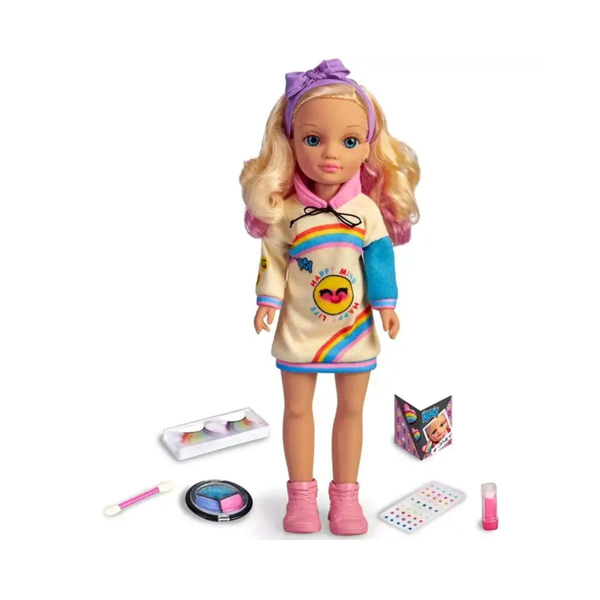 Nancy Rainbow Makeup Doll
