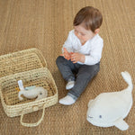 Whale plush toy