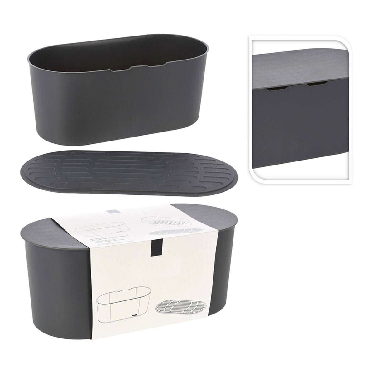 Bread Box Plastic with Lid