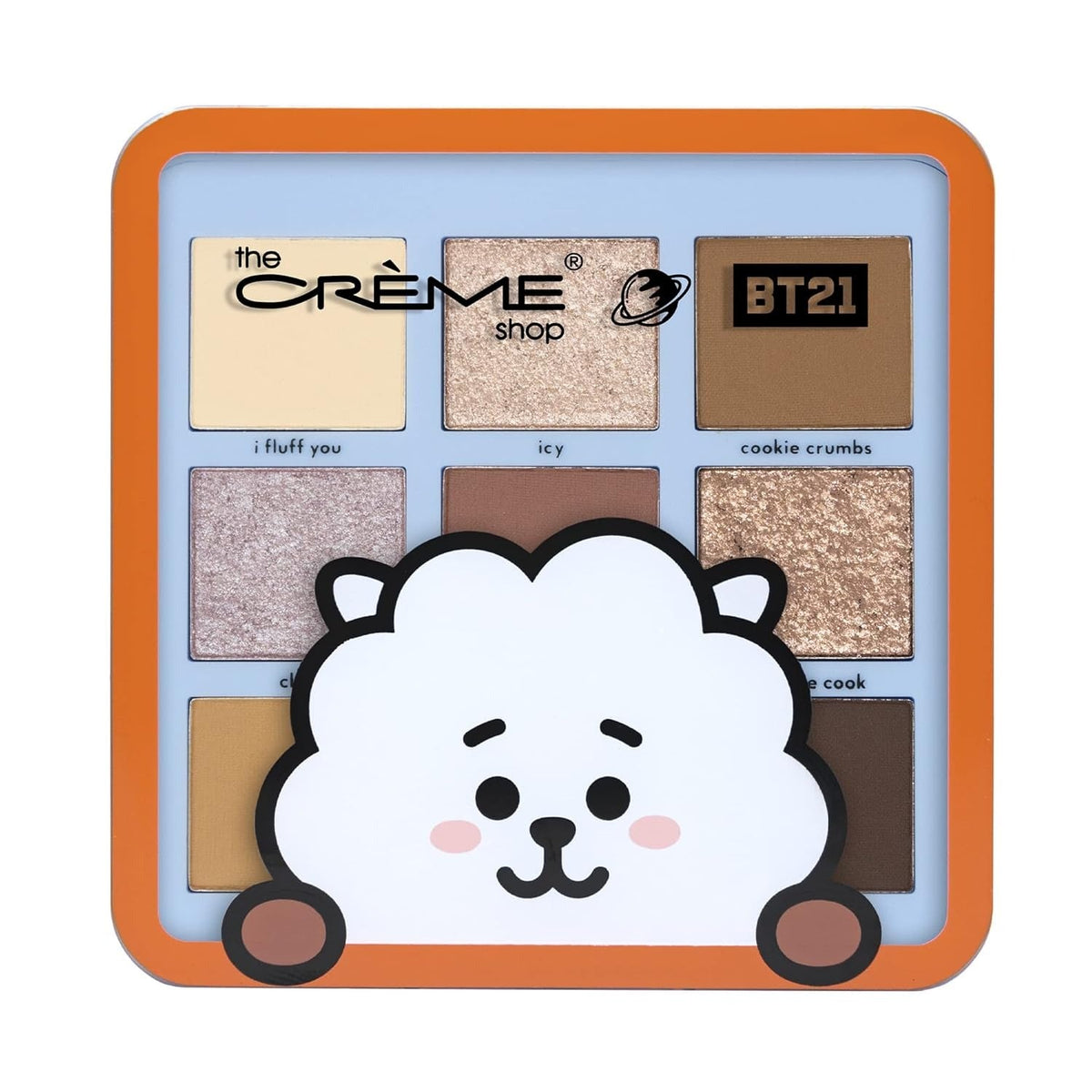 The Crème Shop BT21 The Right Fluff Eyeshadow Palette RJ | Savonera Lebanon