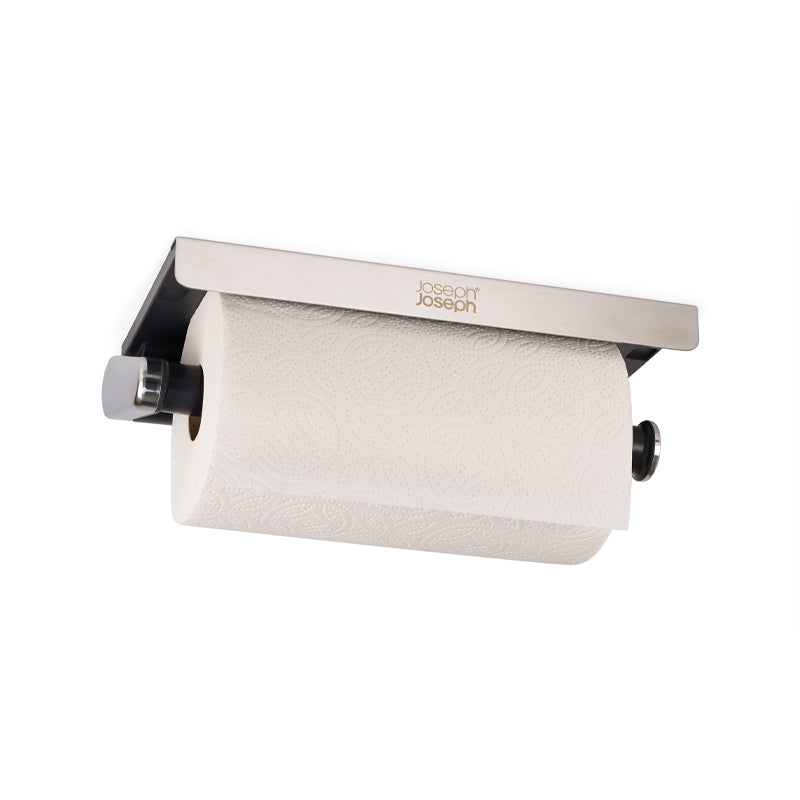 Joseph Joseph RollGrip Under-Shelf Stainless-Steel Kitchen Roll Holder