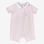 Pink Cotton Romper