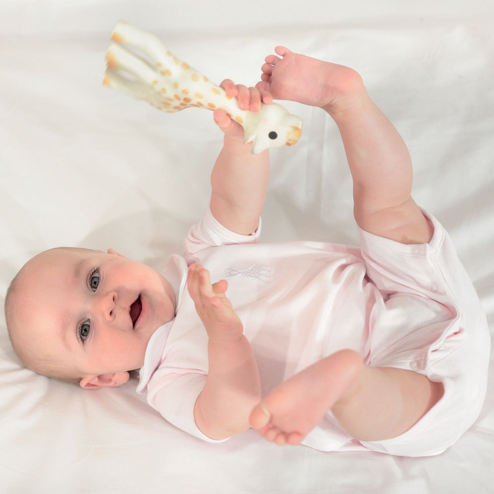 Pink Cotton Romper