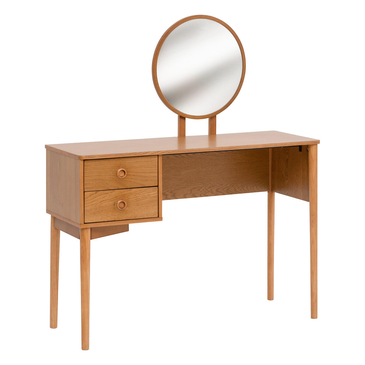 Charlie 2-Drawer Dressing Table with Mirror