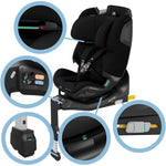 Maxi-Cosi: Emerald 360 Pro Multi-Age Car Seat – Authentic Black