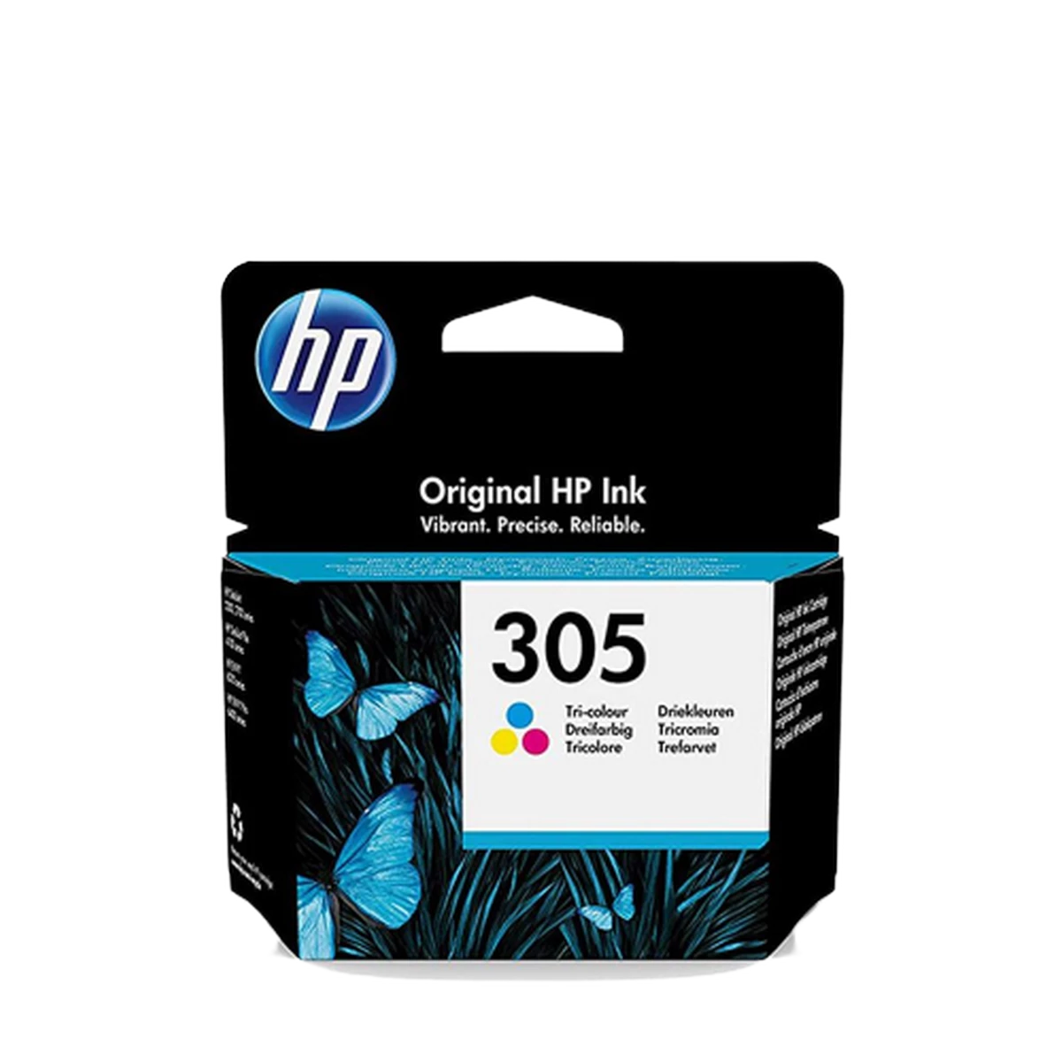HP 305 (3YM60AE) Color Genuine Ink Cartridge - For HP 2320 2710 2720 2721 2723 4120 4122 4130