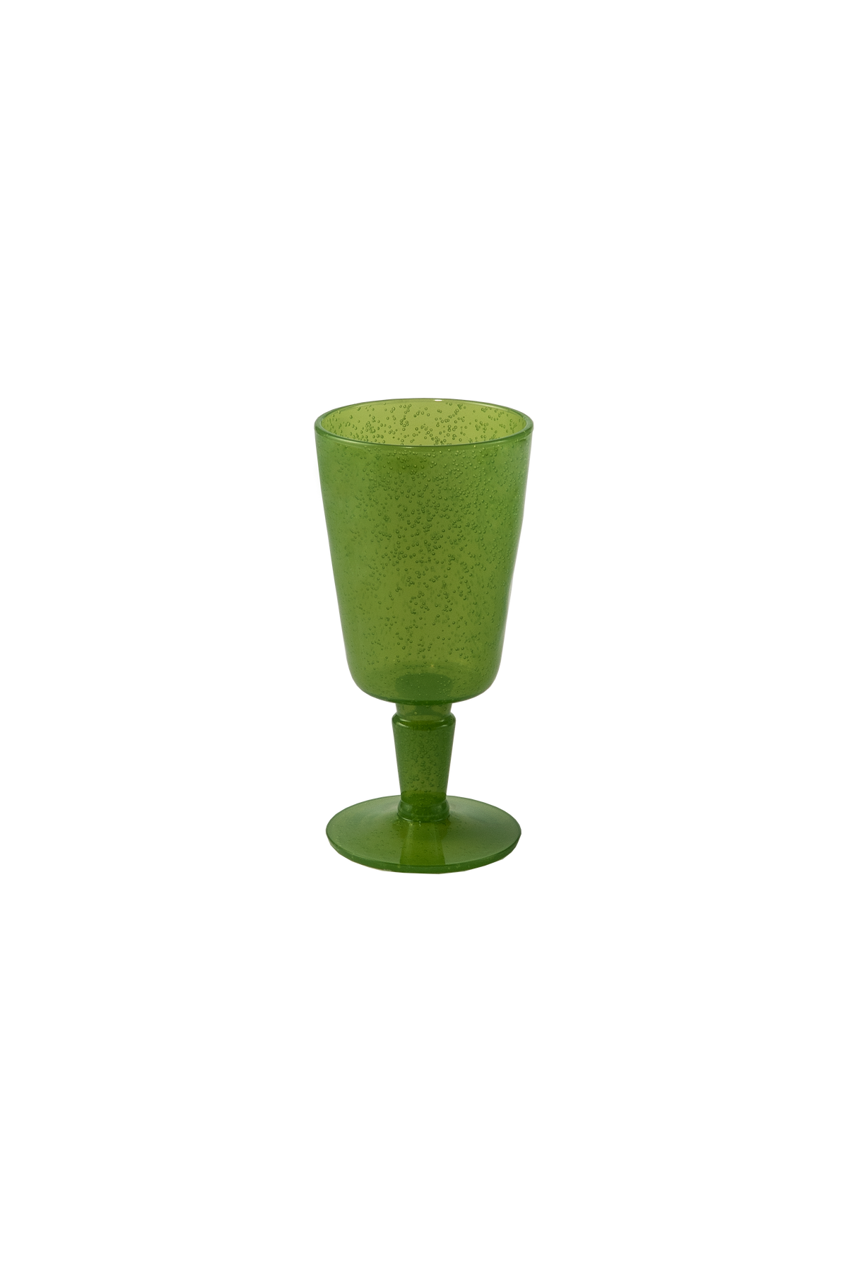 SYNTH GOBLET - Light Pistach Acrylic, 15.5 H x 8 D cm