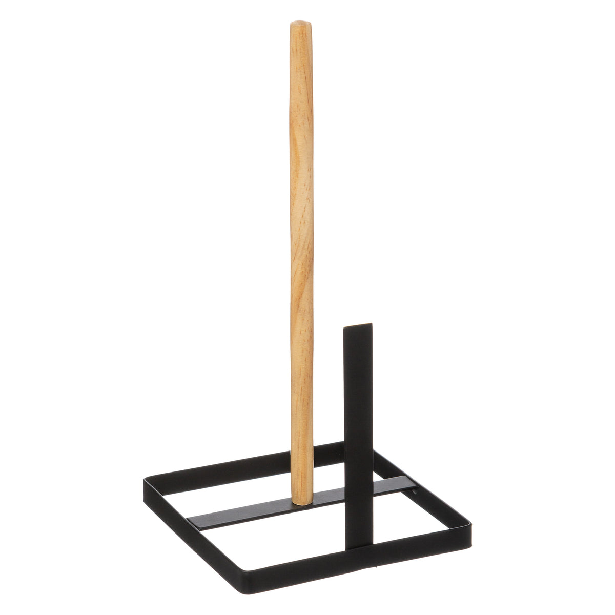 Tissue Holder Modern Black Iron Frame 15x15x30 cm
