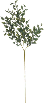 BRANCH SINGLE LEAF DESIGN, Polyester, Plastic, 66 cm