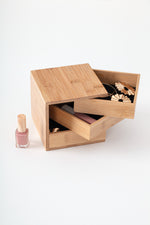 3 Drawers Bamboo Jewelry Box