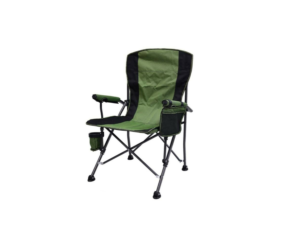 CAMPING CHAIR 55x55CM BLACK-GREEN