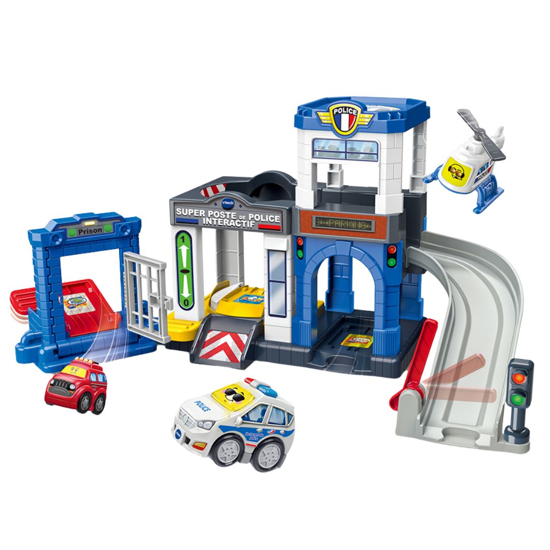 VTech Circuit Super Poste de Police Interactif Toy