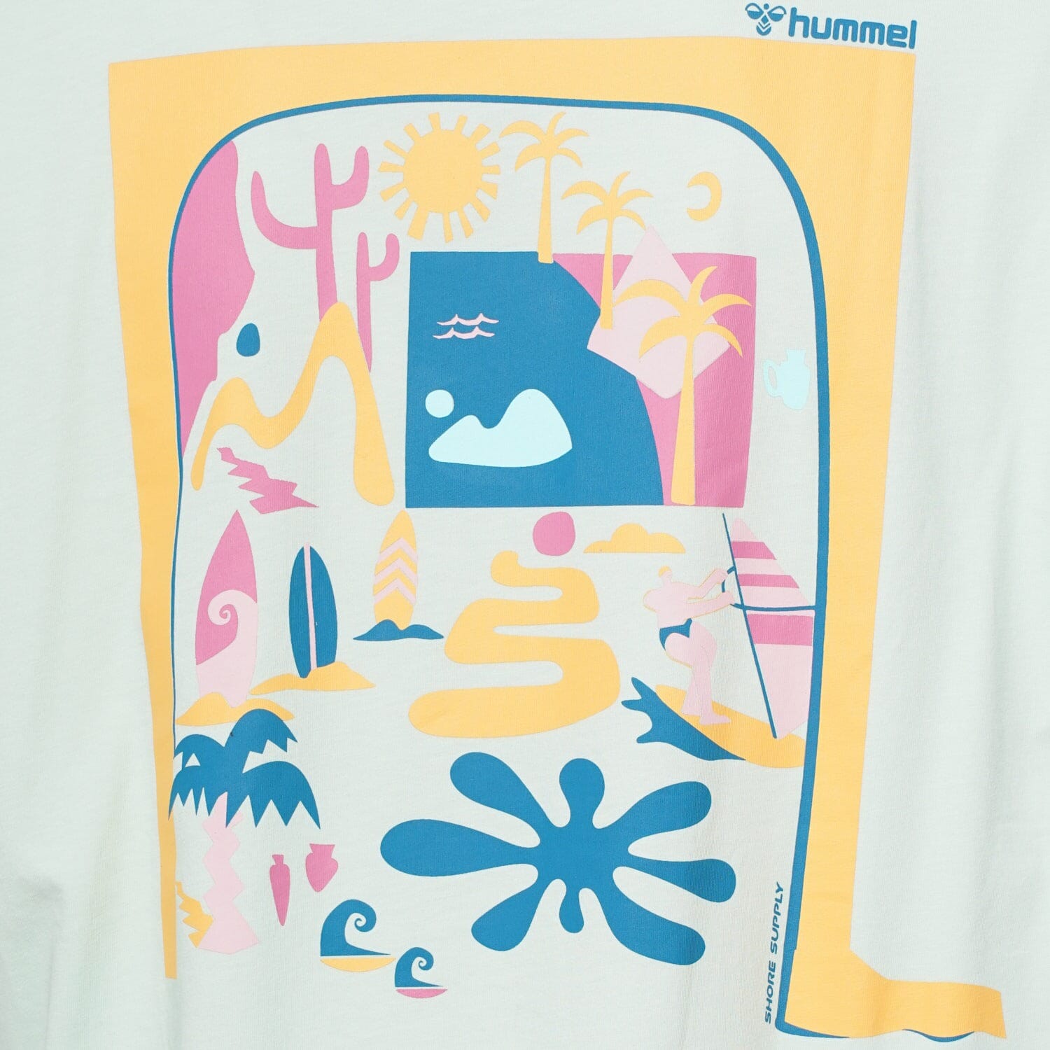 HUMMEL HMLHARVEY OVERSIZE T-SHIRT S/S