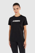 HUMMEL- hmlT-TE ELEMENTAL LOGO COTTON TEE