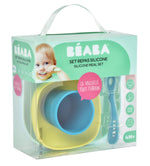 Béaba Silicone Meal Set with Suction Pad (4m+)