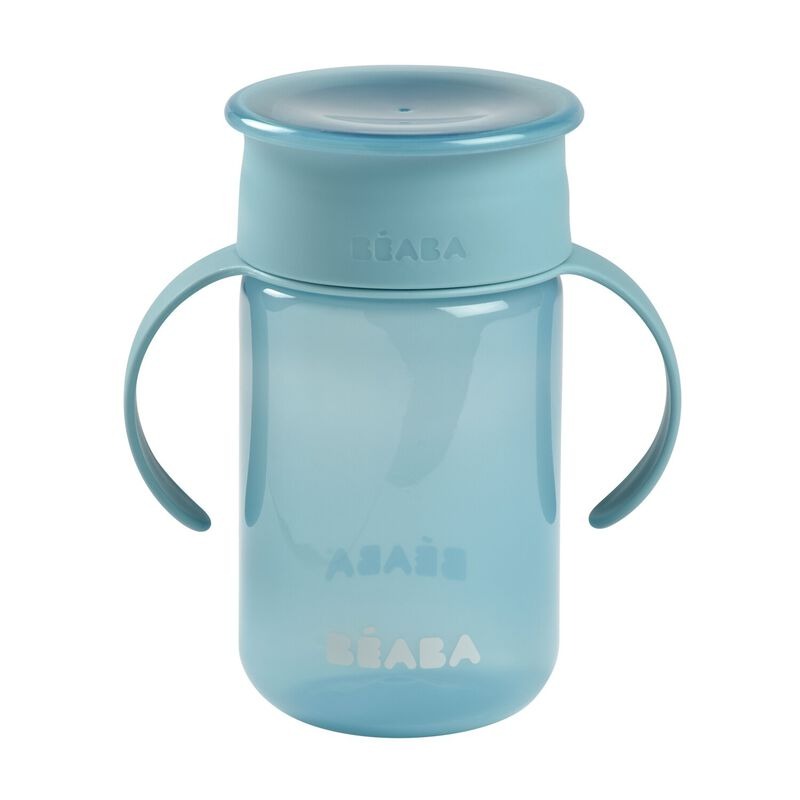 360° learning cup blue