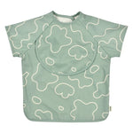 BÉABA 2-in-1 Fabric Bib with Removable Sleeves – Sage Green