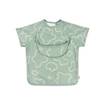 BÉABA 2-in-1 Fabric Bib with Removable Sleeves – Sage Green