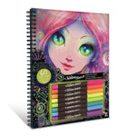 Coloring Book Black Pages