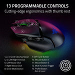 Razer Basilisk V3 Pro - Customizable Wireless Gaming Mouse - White