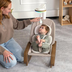 Evenflo: Lyra 2-in-1 Rocker for Babies & Toddlers – Coastal Coffee