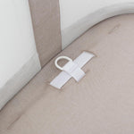 Evenflo: Cora 3 Level Adjustable Bassinet – Coastal Coffee