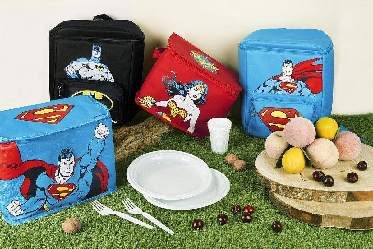 Superman Light Blue Cooler Bag