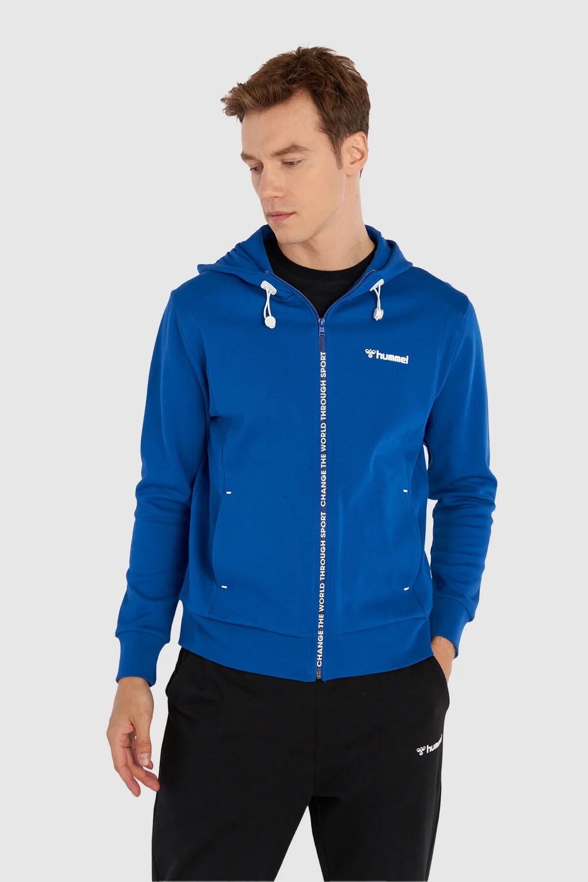 HUMMEL- HMLJENSEN ZIP HOODIE